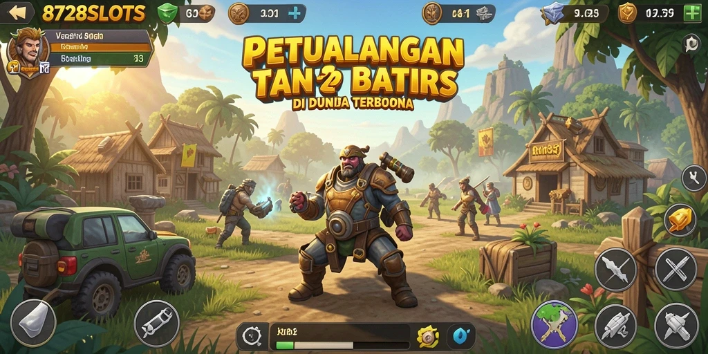Tangkapan layar gameplay menarik dari dunia luas 8728SLOTS.
