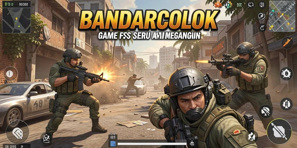 Gameplay intens BANDARCOLOK dengan aksi yang mendebarkan.