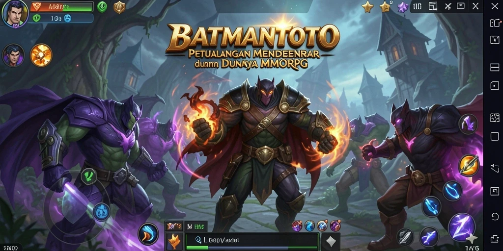 Gameplay menegangkan dalam dunia fantasi BATMANTOTO.