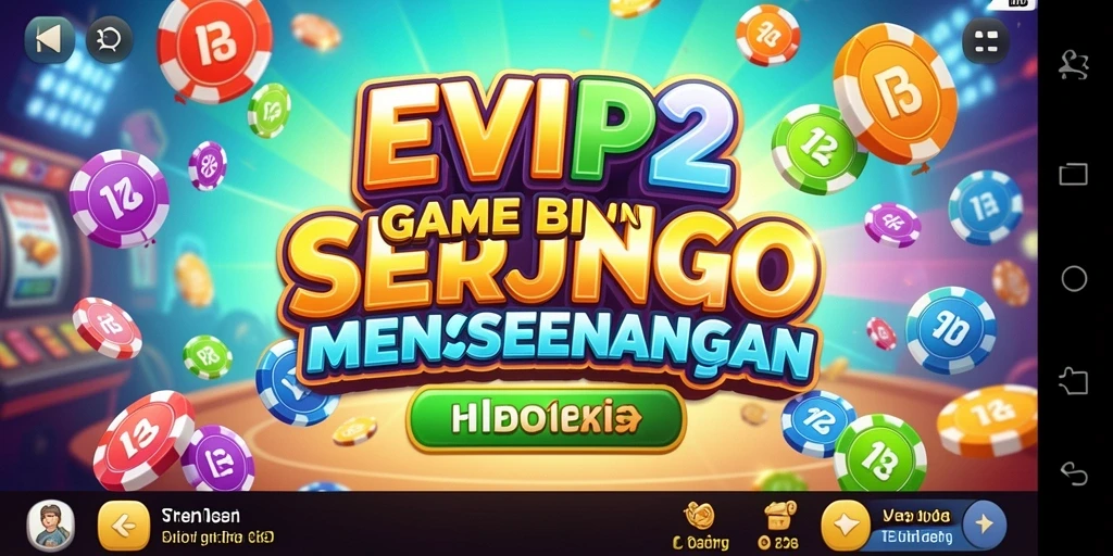 Tampilan menarik dari gameplay Bingo di EVIP2.