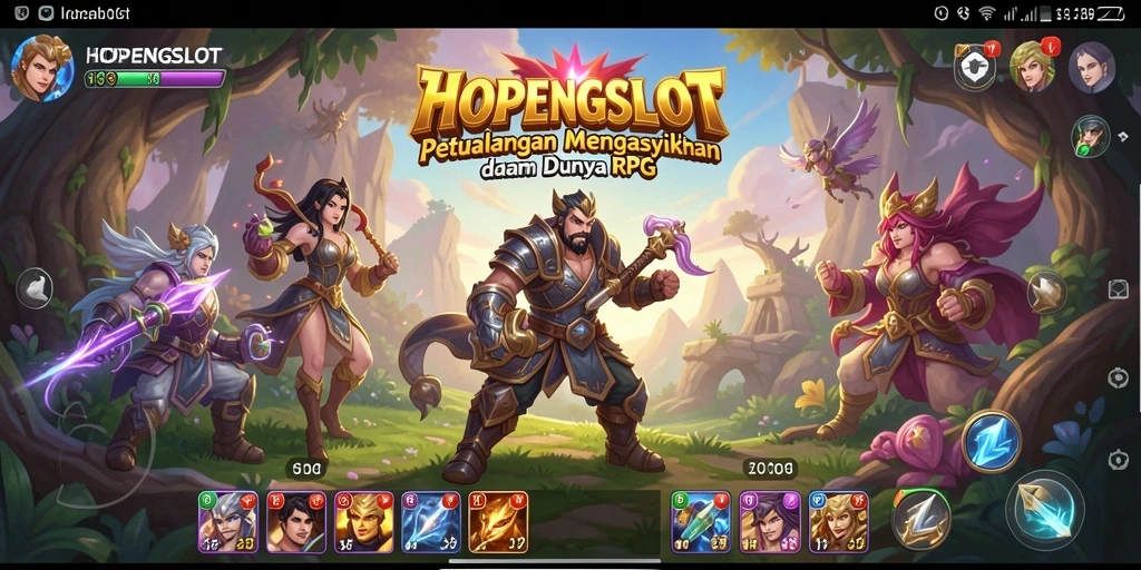 Tampilan gameplay epik dari HOPENGSLOT yang mengasyikkan dan penuh aksi.