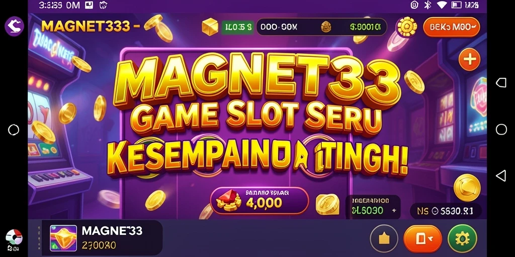 Tampilan gameplay MAGNET33 dengan antarmuka slot yang menarik.