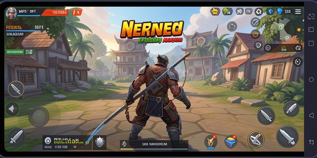 Tampilan antarmuka MPO303 yang sederhana dan efisien pada gameplay Utility.