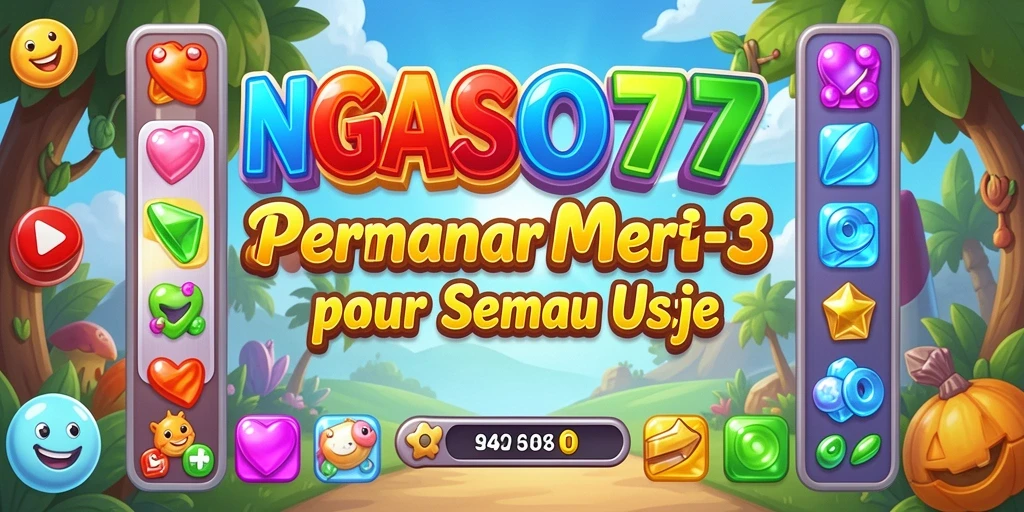 Tampilan seru dari gameplay NGASO77 yang menantang.