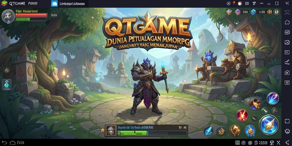 Gameplay seru di QTGAME dengan grafis menakjubkan.