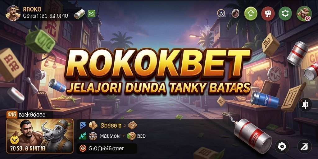 Tampilan gameplay Open World yang memukau dari ROKOKBET.