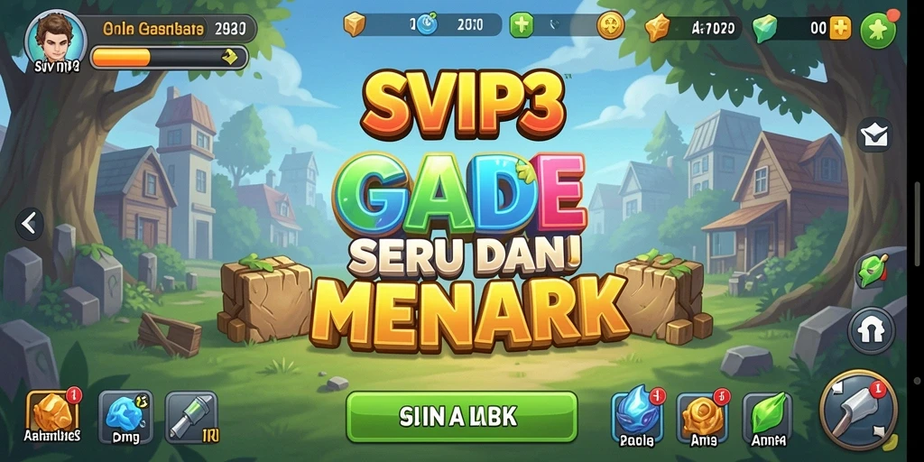 Tampilan gameplay SVIP3 yang menawan dan menarik.