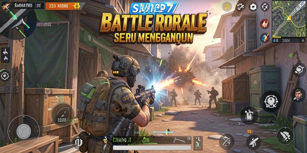 Tangkapan layar gameplay <strong>SVIP7</strong> menampilkan aksi menegangkan di medan perang.
